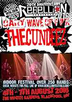 The Cundeez - Rebellion Festival, Blackpool 4.8.16